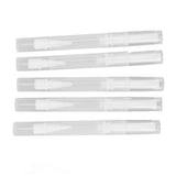 5 Set Empty Nail Oil Pen Transparent Plastic Tube Nylon Fiber Brush Cuticle Oil Pen for Travel In Australia - Darrahopens