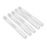 5 Set Empty Nail Oil Pen Transparent Plastic Tube Nylon Fiber Brush Cuticle Oil Pen for Travel