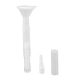 5 Set Empty Nail Oil Pen Transparent Plastic Tube Nylon Fiber Brush Cuticle Oil Pen for Travel