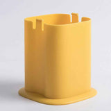 Desktop Trash Can Press Type Mini Garbage Can with Cover for Office Dressing Table Dark Blue In Australia - Darrahopens