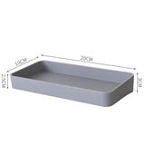 Pegboard Wall Organizer Simple Multiple Holes Punch Free Self Adhesive Wall Mount Display Pegboard Panel for Kitchen Gray Rectangular Box In Australia - Darrahopens