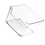 Drawer Storage Trays Durable Transparent Plastic Drawer Storage Divid Box for Kitchen Small Square Box