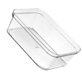 Drawer Storage Trays Durable Transparent Plastic Drawer Storage Divid Box for Kitchen Medium Square Box In Australia - Darrahopens