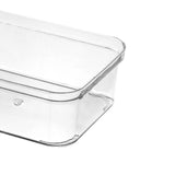 Drawer Storage Trays Durable Transparent Plastic Drawer Storage Divid Box for Kitchen Medium Square Box In Australia - Darrahopens