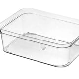 Drawer Storage Trays Durable Transparent Plastic Drawer Storage Divid Box for Kitchen Medium Square Box In Australia - Darrahopens