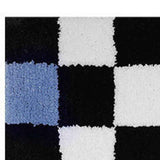 Checkered Doormat Anti Skid Black White Grid Cute Door Mat for Bathrooms Kitchens Living Rooms Morning Glory 40x60 In Australia - Darrahopens