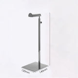 Handbag Display Stand Stainless Steel Height Adjustable Single Hook Purse Metal Holder Stand Type 1
