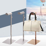Handbag Display Stand Stainless Steel Height Adjustable Single Hook Purse Metal Holder Stand Type 3 In Australia - Darrahopens