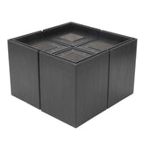 4PCS Sofa Risers Square 4in Porose Bed Lifts Furniture Risers for Fixing Small Pointy Feet Black In Australia - Darrahopens