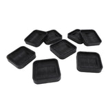 8pcs Wheel Stoppers Rubber Universal Scratch Proof Bed Sofa Caster Cups for Furniture