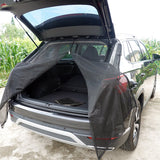 Car Trunk Mosquito Net Breathable Nylon Mesh UV Protection Secret Protection Car Trunk Screens for Camping Travel S, Distance Between Support Bars 110‑115cm/43.3‑45.3in