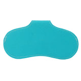 Leather Sunglasses Case Portable PU Leather Eyeglass Case Leather Wear Resistant Simple Eyeglass Case for Sunglasses Blue