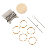 Small Weaving Loom Stainless Steel Pine Household Stitching Mending Tool for Clothes Socks In Australia - Darrahopens