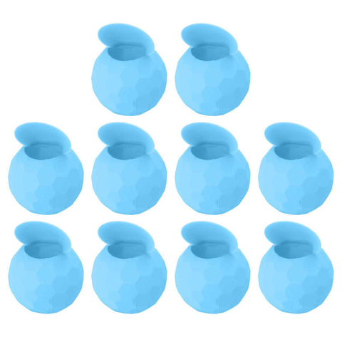 10 Pcs Reusable Water Balloons Silicone Water Balloons Self Sealing Quick Fill Summer Pool Beach Party Game Toy Light Blue In Australia - Darrahopens