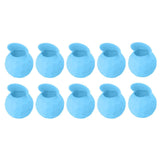 10 Pcs Reusable Water Balloons Silicone Water Balloons Self Sealing Quick Fill Summer Pool Beach Party Game Toy Light Blue