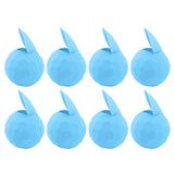 10 Pcs Reusable Water Balloons Silicone Water Balloons Self Sealing Quick Fill Summer Pool Beach Party Game Toy Light Blue