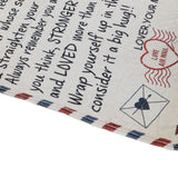 to My Son Blanket Double Sided Soft Skin Friendly Keep Warm Letter Blanket Expressing Love Air Conditioning Blanket C20220119 1 150x100cm