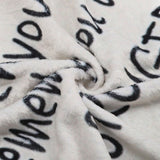 to My Son Blanket Double Sided Soft Skin Friendly Keep Warm Letter Blanket Expressing Love Air Conditioning Blanket C20220119 1 150x220cm