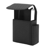 PU Leather Cigarette Box Woven Pattern Cigarette and Lighter Holder Multifunctional 20 Pieces Cigarette Case Black In Australia - Darrahopens