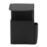 PU Leather Cigarette Box Woven Pattern Cigarette and Lighter Holder Multifunctional 20 Pieces Cigarette Case Black In Australia - Darrahopens