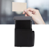 PU Cigarette Case with Lighter Holder 20 Packs Cigarette Box Wallet Design for Men Smoke Tools Black