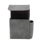PU Cigarette Case with Lighter Holder 20 Packs Cigarette Box Wallet Design for Men Smoke Tools Gray In Australia - Darrahopens