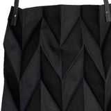 Reusable Tote Bag Large Capacity Fashion Polyline Design Shopping Cloth Bag for Home Travelling Office Black In Australia - Darrahopens