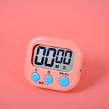 Digital Clock Timer Classroom Kitchen Magnetic Stopwatch for Kids Cooking Baking Boiling Egg Sports Pink In Australia - Darrahopens