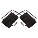 2PCS Auto Seat Organizer Oxford Cloth Waterproof Easy Cleaning Odor Free Backseat Car Organizer Black In Australia - Darrahopens
