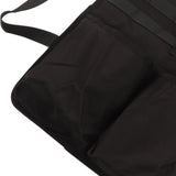 2PCS Auto Seat Organizer Oxford Cloth Waterproof Easy Cleaning Odor Free Backseat Car Organizer Black