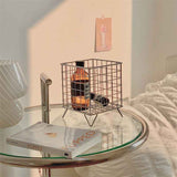 Storage Basket Stainless Steel Mesh Open Design Storage Container for Home Office Dorm Silver In Australia - Darrahopens