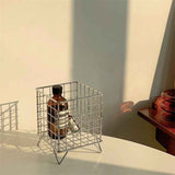 Storage Basket Stainless Steel Mesh Open Design Storage Container for Home Office Dorm Silver In Australia - Darrahopens