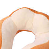 U Shaped Neck Pillow Portable Cute Head Pillow for Office Nap Travel Car Sleeping Double Embroidery Tiger In Australia - Darrahopens