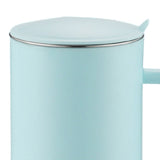 550ml Stainless Steel Double Walled Mugs Leakproof Prevent Scalding Frosted Insulated Coffee Mugs for Home Cafe Office Sky Blue 550ml