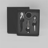 Wine Opener Set Rustproof Stainless Steel Exquisite Packaging Handle Corkscrew Kit for Home Bar Restaurant Gifts Black In Australia - Darrahopens