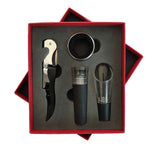 Wine Opener Set Rustproof Stainless Steel Exquisite Packaging Handle Corkscrew Kit for Home Bar Restaurant Gifts Red In Australia - Darrahopens