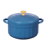 Noodles Bowl with Lid Binaural Noodles Bowl Home Dorm Student Covered Bowl Large Sapphire Blue In Australia - Darrahopens