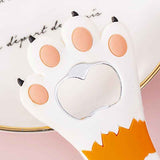 Cat Paw Bottle Opener Multifunctional Cute Cartoon Vibrant Colors Magnet Silicone Bottle Opener with Fridge Magnet for Home Horizontal Stripes White In Australia - Darrahopens