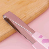 Kitchen Cooking Tong Cute Cat Paw Shape Stainless Steel Small Salad Barbecue Food Tong Pink S In Australia - Darrahopens