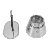 Moka Pot Stainless Steel Italian Type DIY Large Capacity Light Weight Portable Coffee Maker In Australia - Darrahopens