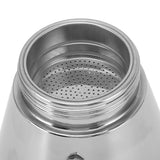 Moka Pot Stainless Steel Italian Type DIY Large Capacity Light Weight Portable Coffee Maker