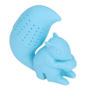Food Grade Silicone Squirrel Shape Tea Strainer Cute Squirrel Shaped Tea Infuser Filter Blue In Australia - Darrahopens