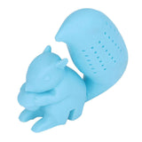 Food Grade Silicone Squirrel Shape Tea Strainer Cute Squirrel Shaped Tea Infuser Filter Blue In Australia - Darrahopens