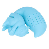 Food Grade Silicone Squirrel Shape Tea Strainer Cute Squirrel Shaped Tea Infuser Filter Blue In Australia - Darrahopens