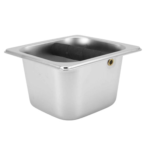 Stainless Steel Coffee Knock Box Coffee Grounds Container Box for Kitchen Canteen Western Restaurant Bar In Australia - Darrahopens