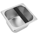 Stainless Steel Coffee Knock Box Coffee Grounds Container Box for Kitchen Canteen Western Restaurant Bar In Australia - Darrahopens