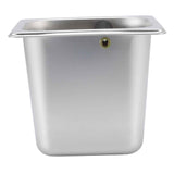 Stainless Steel Coffee Knocking Grounds Box with Rubber Rod Embeddable Coffee Dump Bin for Home Restaurant In Australia - Darrahopens
