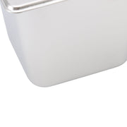 Stainless Steel Coffee Knocking Grounds Box with Rubber Rod Embeddable Coffee Dump Bin for Home Restaurant
