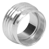 2 Sets Faucet Adapter Straight Thread 15/16in Male 27/32in Female to 17/16in Garden Hose