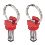 2Pcs Keg Pressure Relief Valve Ball Lock Lid Cornelius Style Accessory Set Kit for Safety Red In Australia - Darrahopens